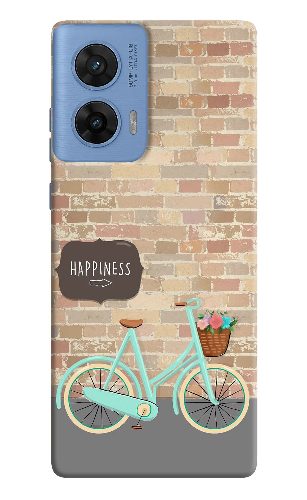 Happiness Artwork Moto G96 5G Back Cover