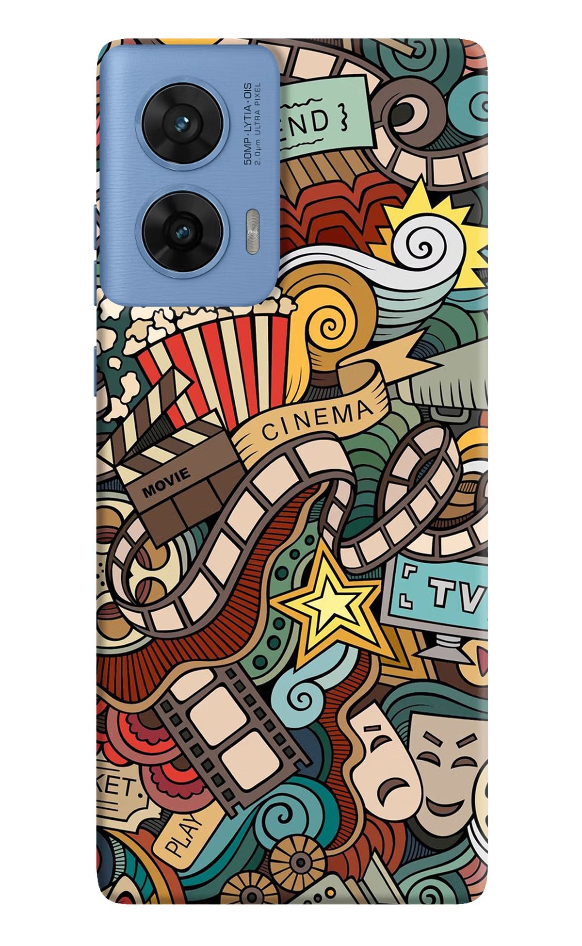 Cinema Abstract Moto G96 5G Back Cover