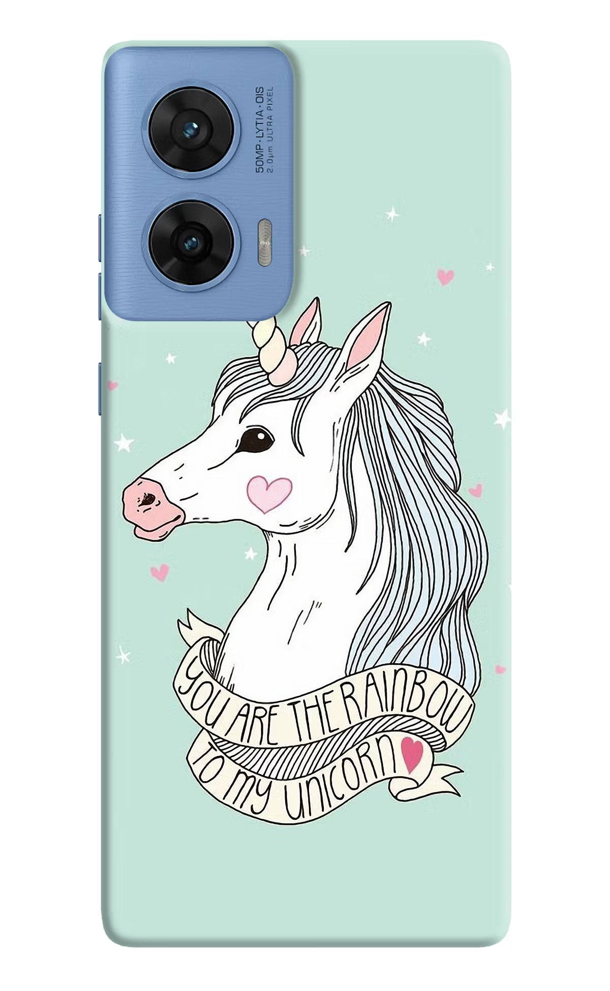 Unicorn Wallpaper Moto G96 5G Back Cover