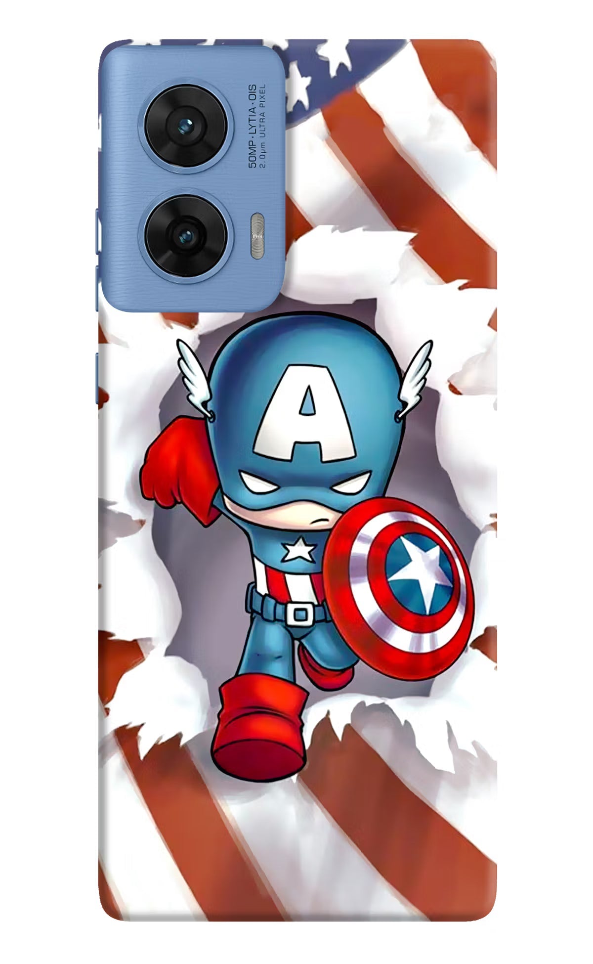 Captain America Moto G96 5G Back Cover
