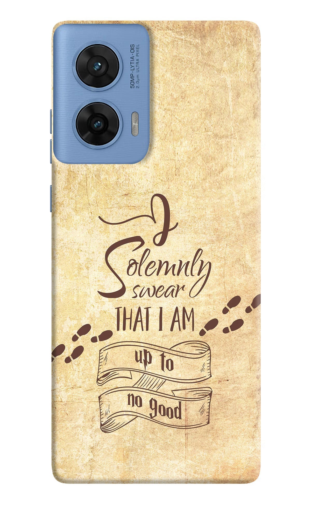 I Solemnly swear that i up to no good Moto G96 5G Back Cover