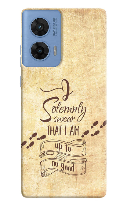 I Solemnly swear that i up to no good Moto G96 5G Back Cover