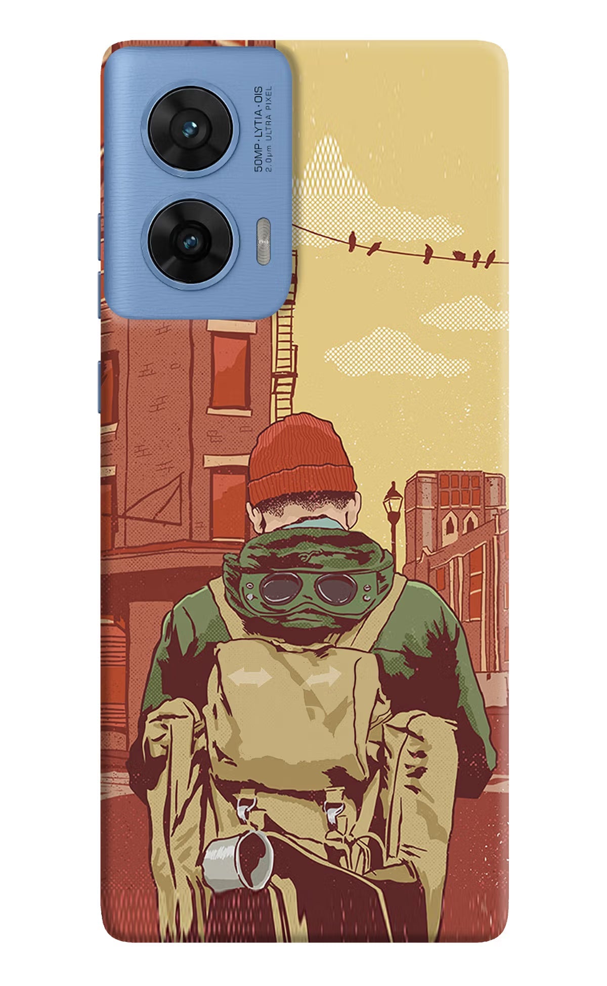 Adventurous Moto G96 5G Back Cover