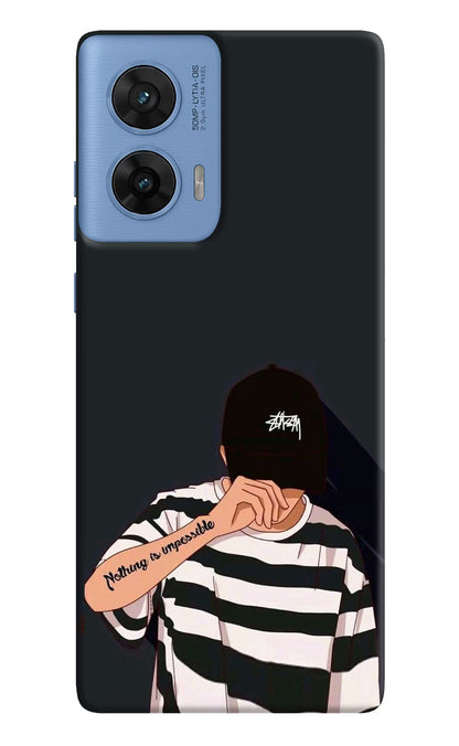 Aesthetic Boy Moto G96 5G Back Cover