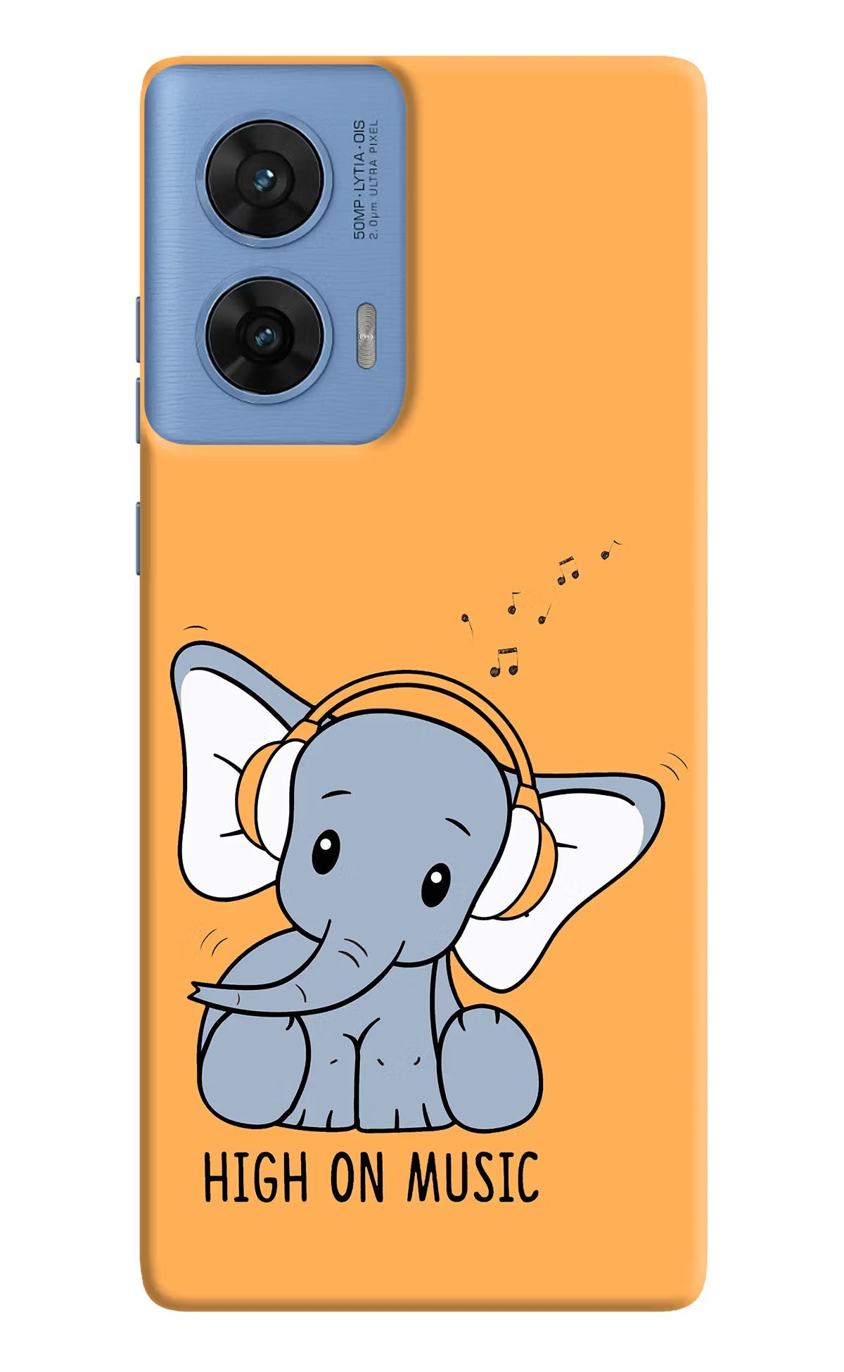 High On Music Moto G96 5G Back Cover