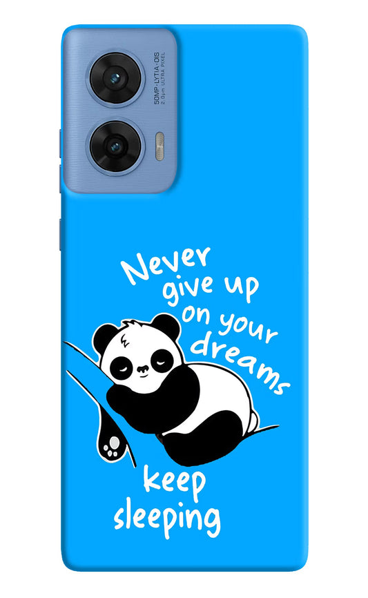 Keep Sleeping Moto G96 5G Back Cover