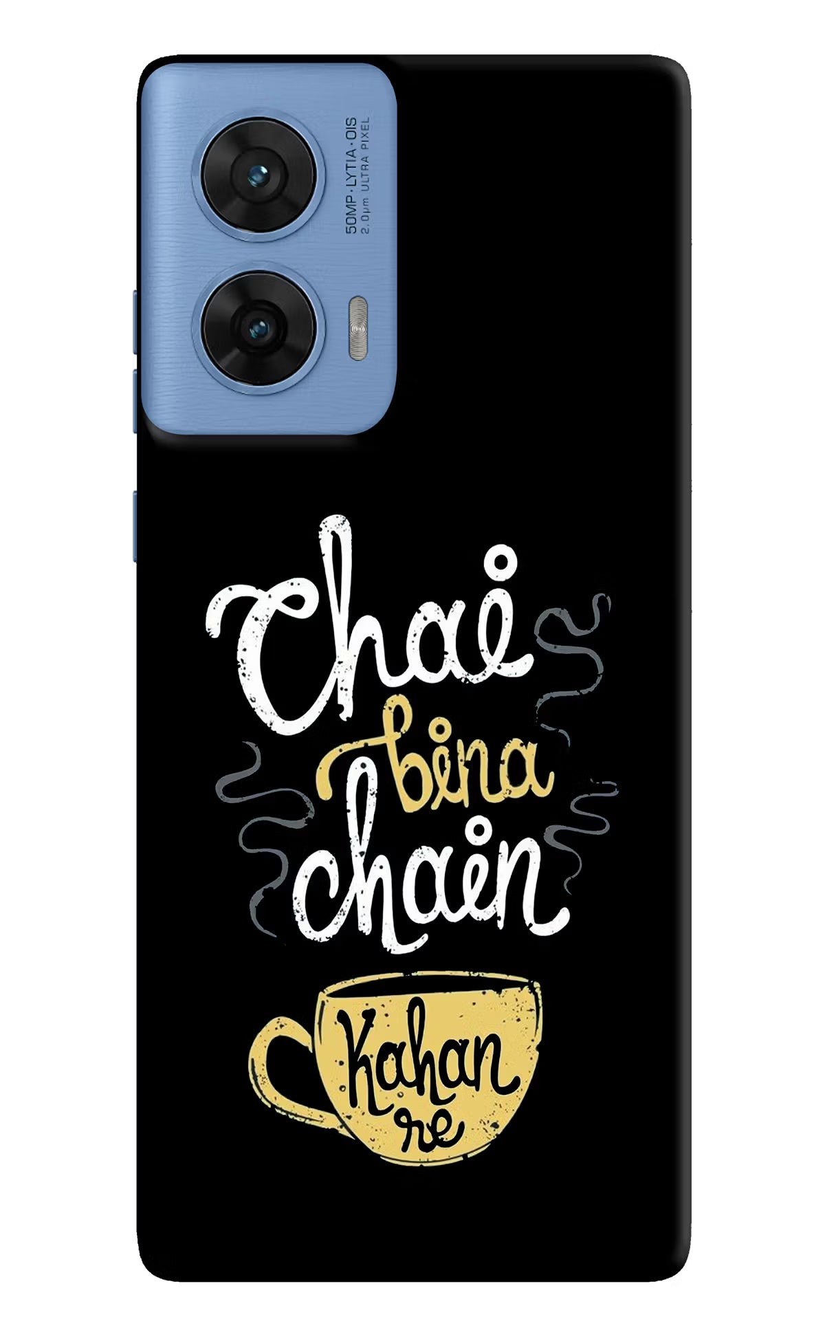Chai Bina Chain Kaha Re Moto G96 5G Back Cover