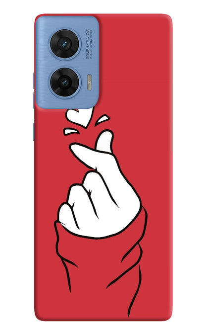 Korean Love Sign Moto G96 5G Back Cover