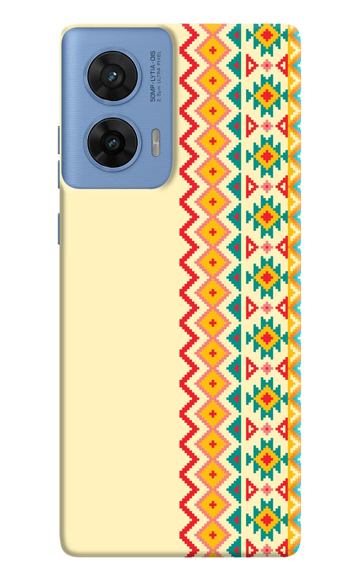 Ethnic Seamless Moto G96 5G Back Cover