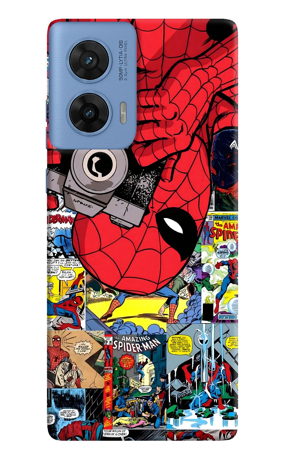 Spider Man Moto G96 5G Back Cover