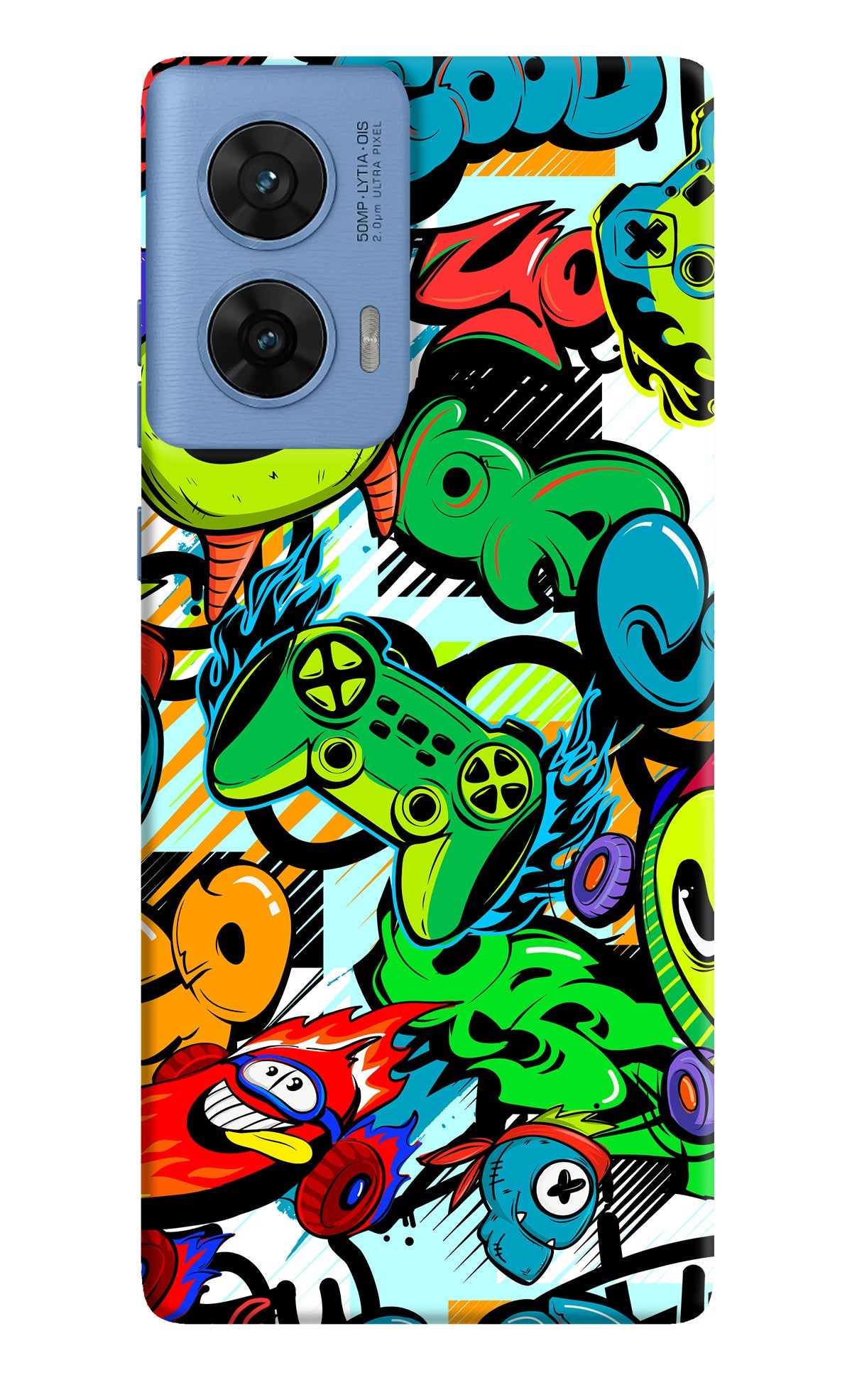 Game Doodle Moto G96 5G Back Cover