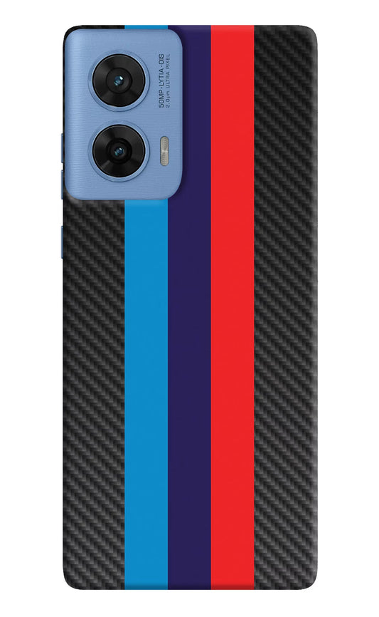 BMW Stripes Pattern Moto G96 5G Back Cover