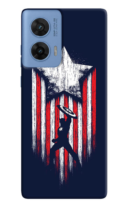 Captain America Marvel Art Moto G96 5G Back Cover
