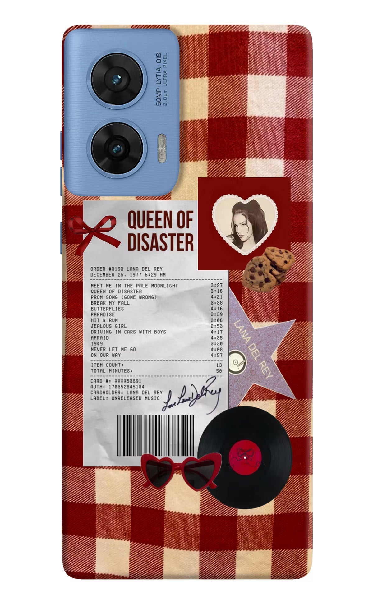 Queen of Disaster Moto G96 5G Back Cover