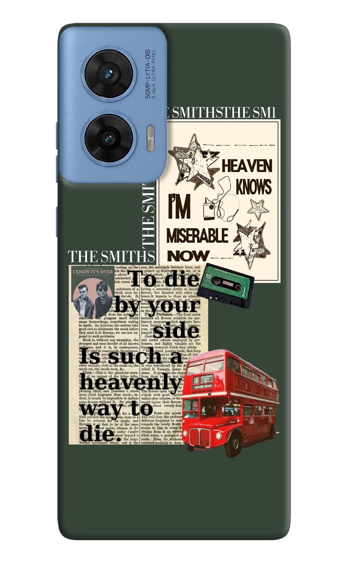 The Smiths Moto G96 5G Back Cover