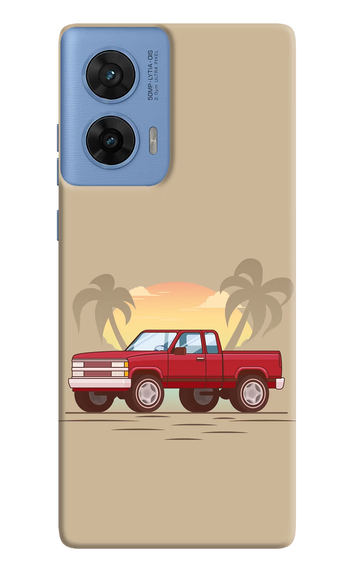 Desert Classic Drive Moto G96 5G Back Cover