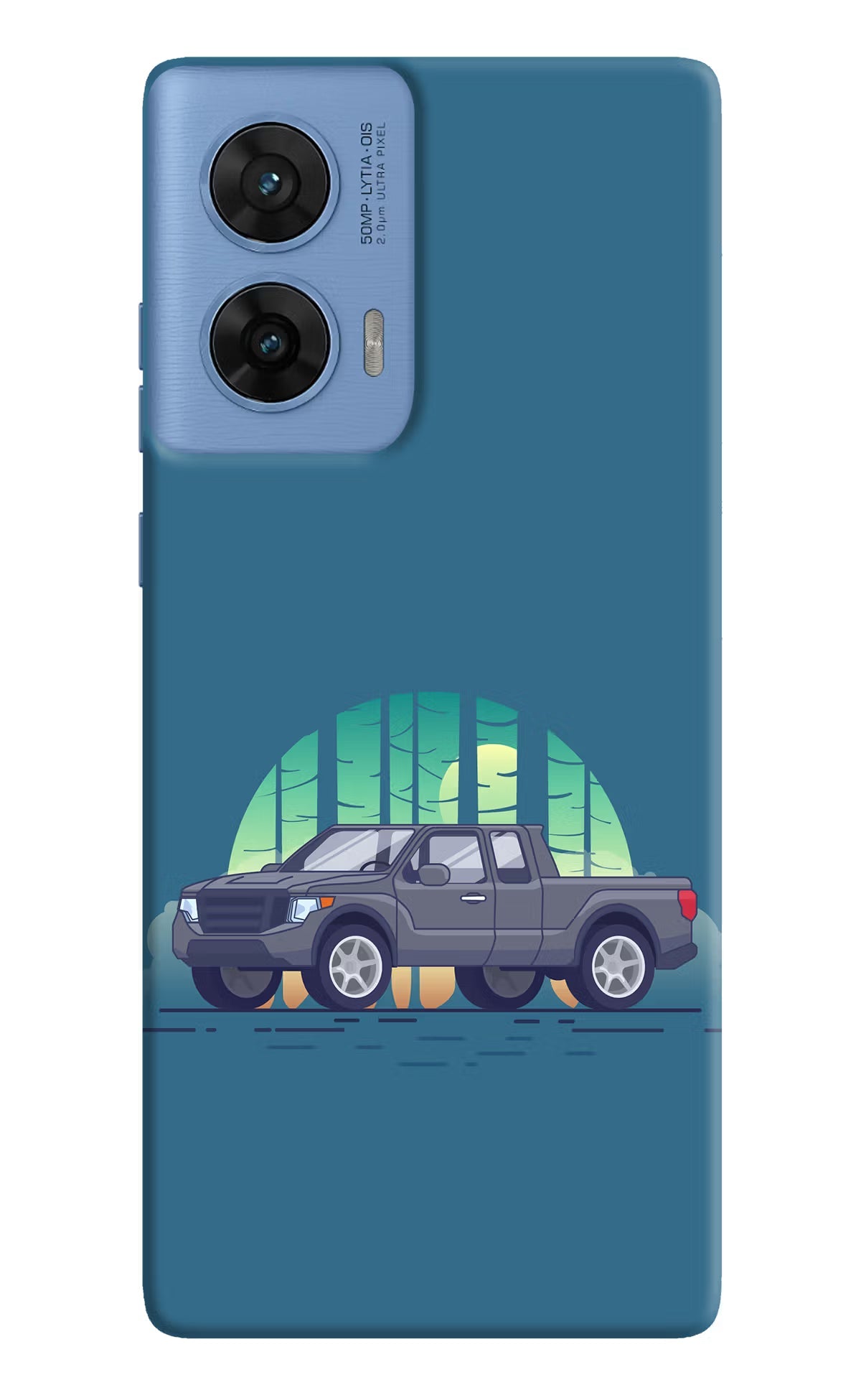 Retro Garage Vibe Moto G96 5G Back Cover
