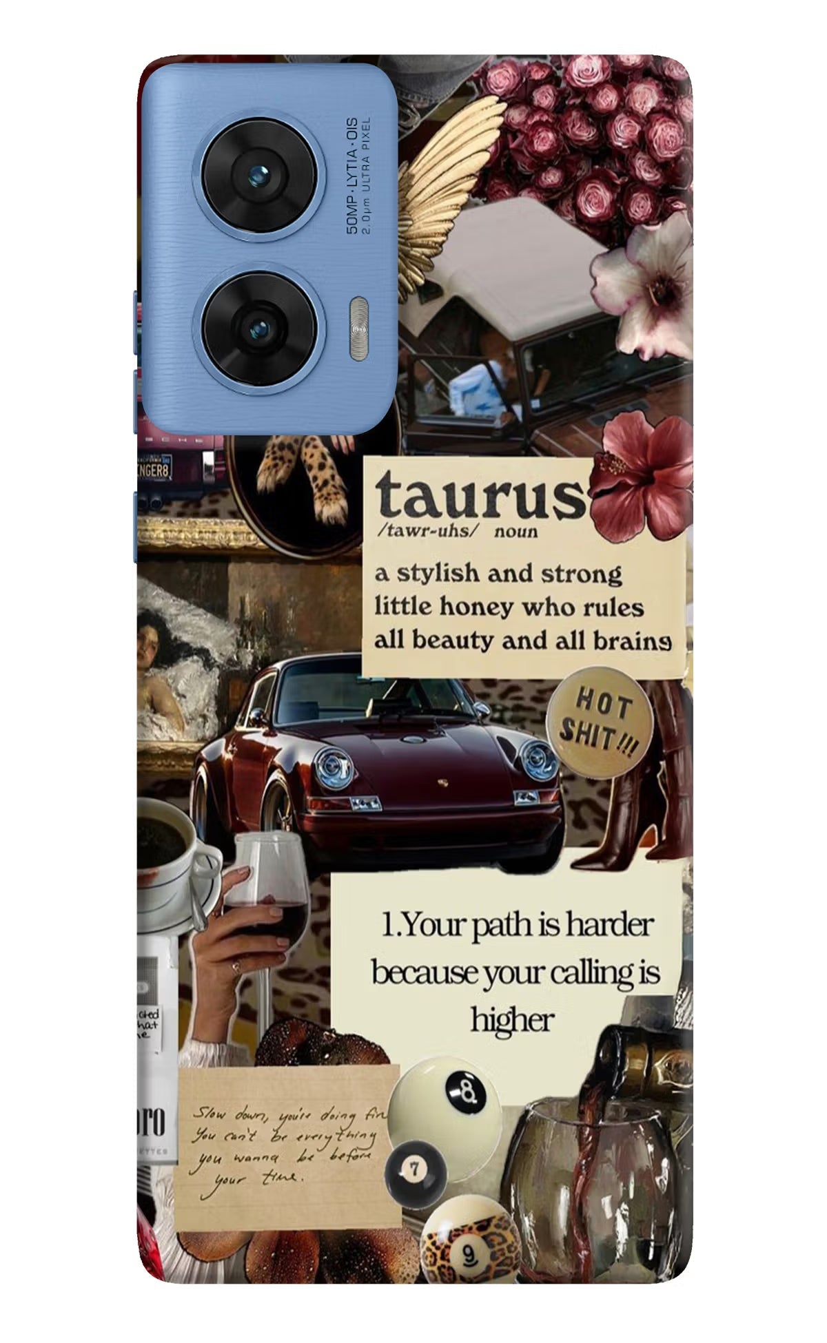 Taurus Zodiac Moto G96 5G Back Cover