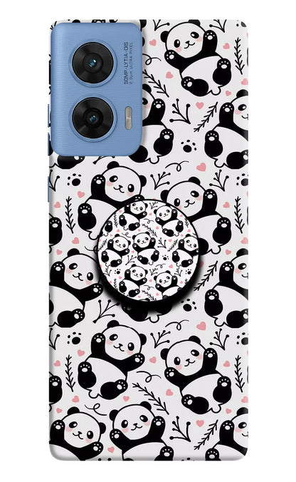 Cute Panda Moto G96 5G Pop Case