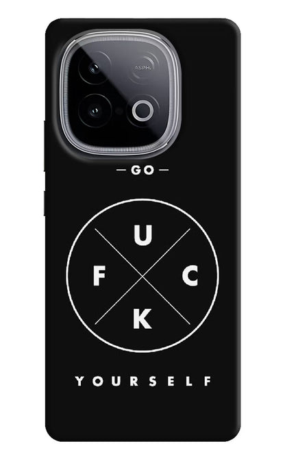Go Fuck Yourself iQOO Neo 10 Back Cover