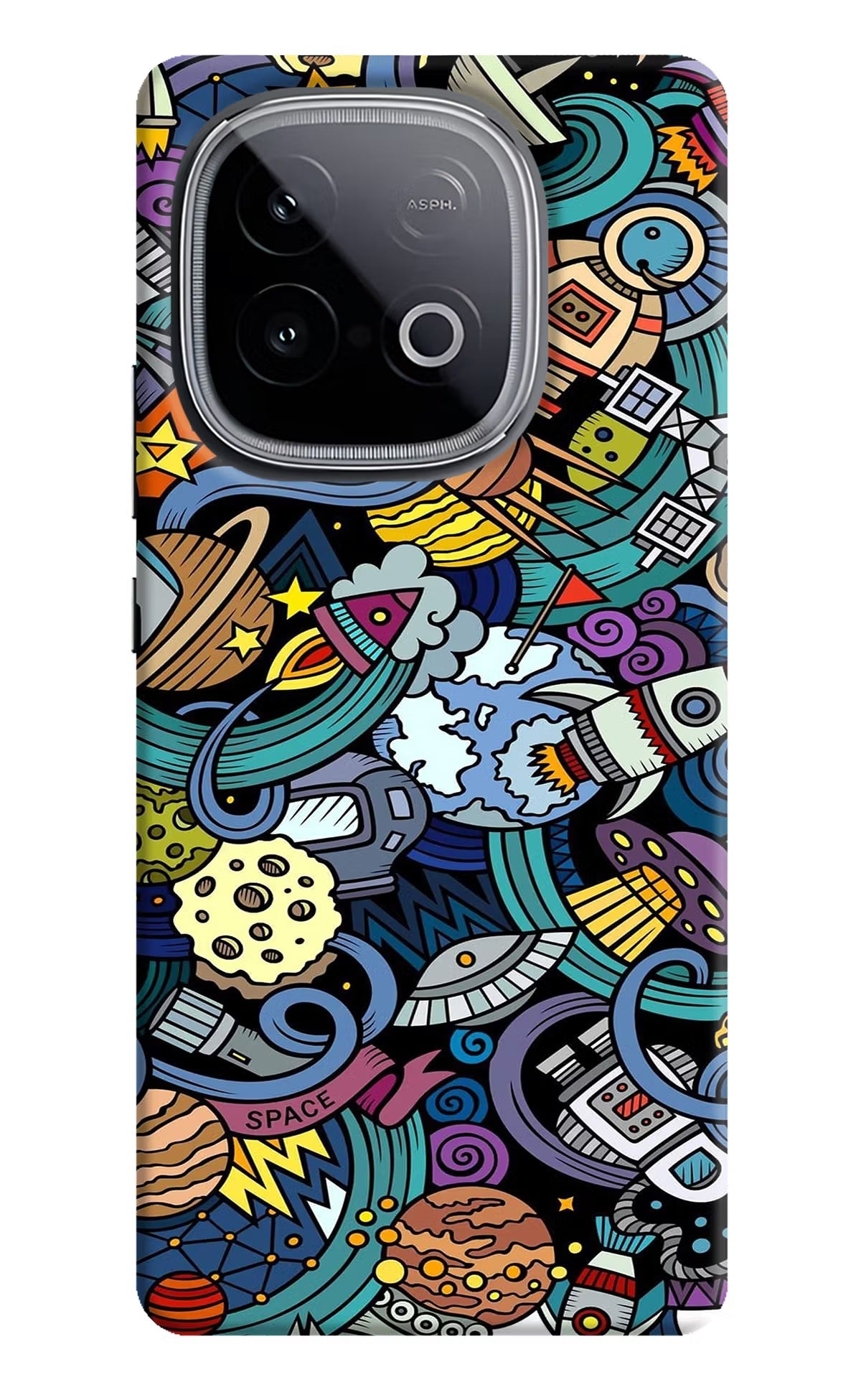 Space Abstract iQOO Neo 10 Back Cover