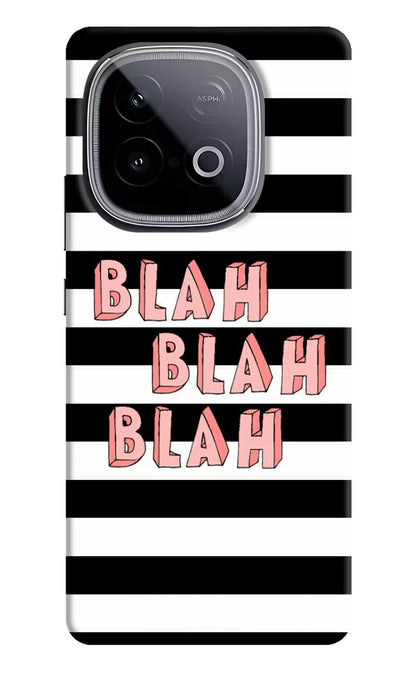 Blah Blah Blah iQOO Neo 10 Back Cover