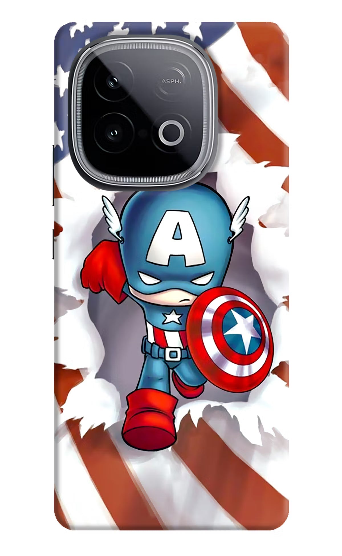Captain America iQOO Neo 10 Back Cover