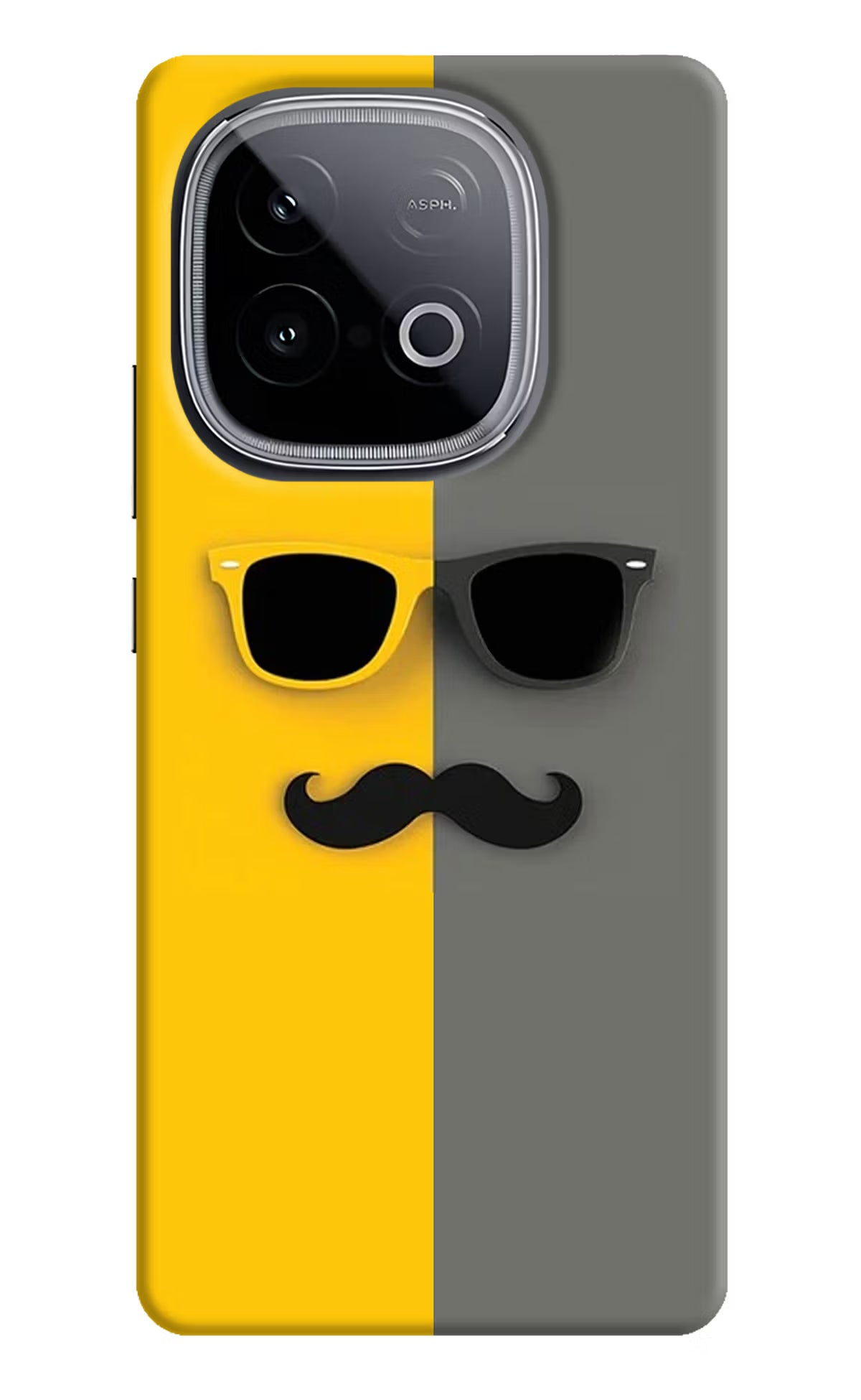 Sunglasses with Mustache iQOO Neo 10 Back Cover