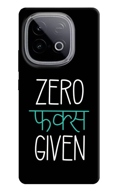 Zero Fucks Given iQOO Neo 10 Back Cover