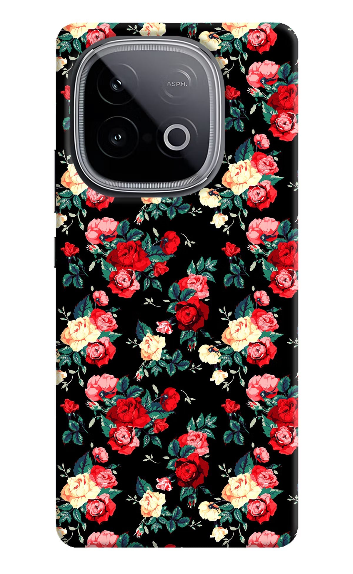 Rose Pattern iQOO Neo 10 Back Cover