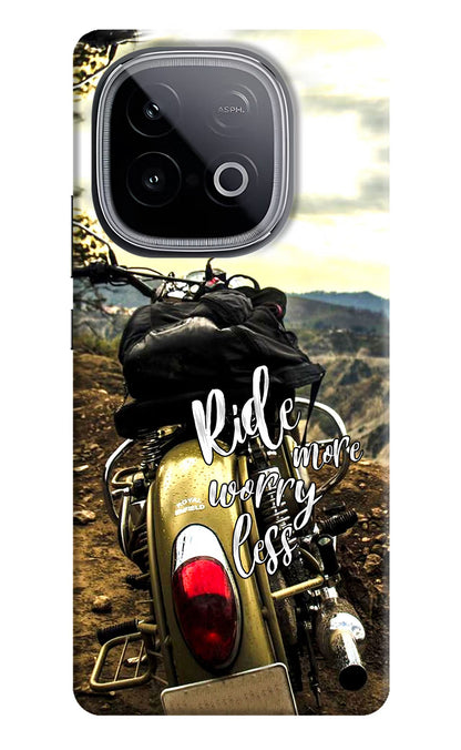 Ride More Worry Less iQOO Neo 10 Back Cover