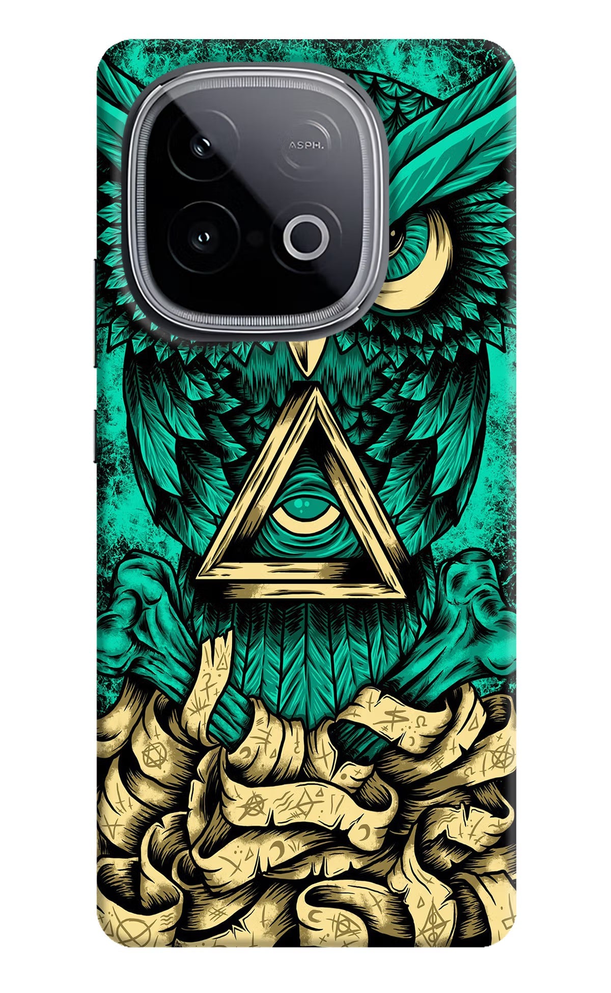 Green Owl iQOO Neo 10 Back Cover