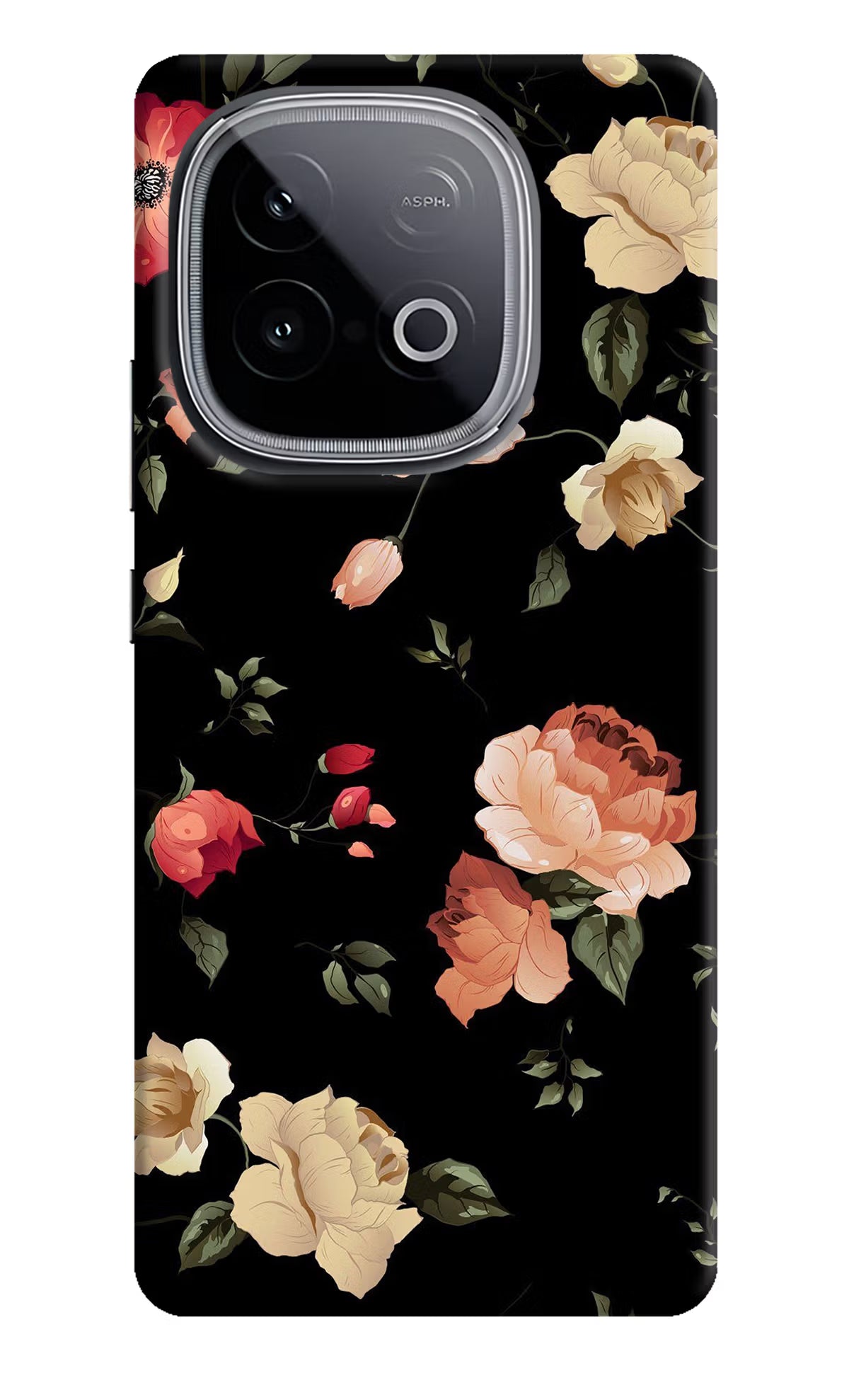 Flowers iQOO Neo 10 Back Cover