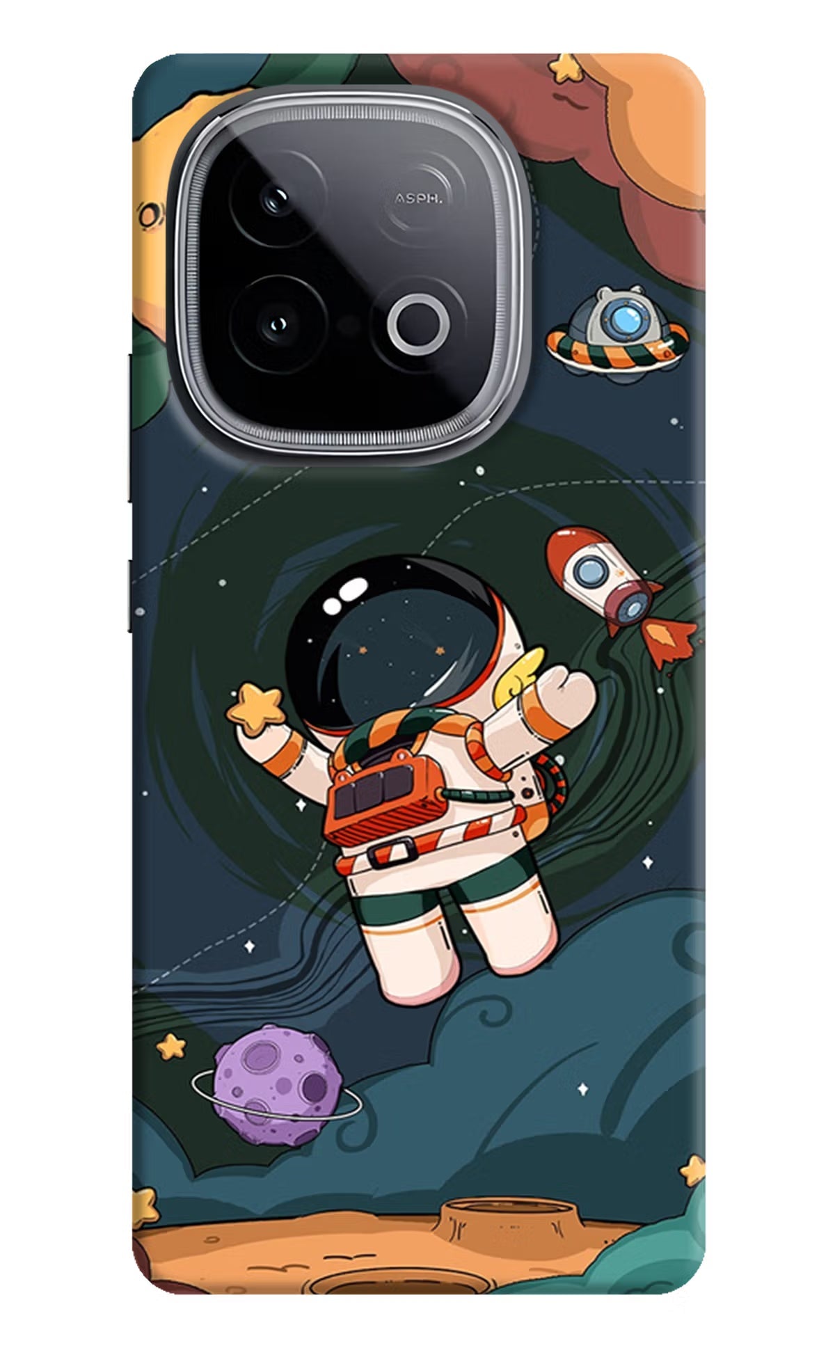 Cartoon Astronaut iQOO Neo 10 Back Cover