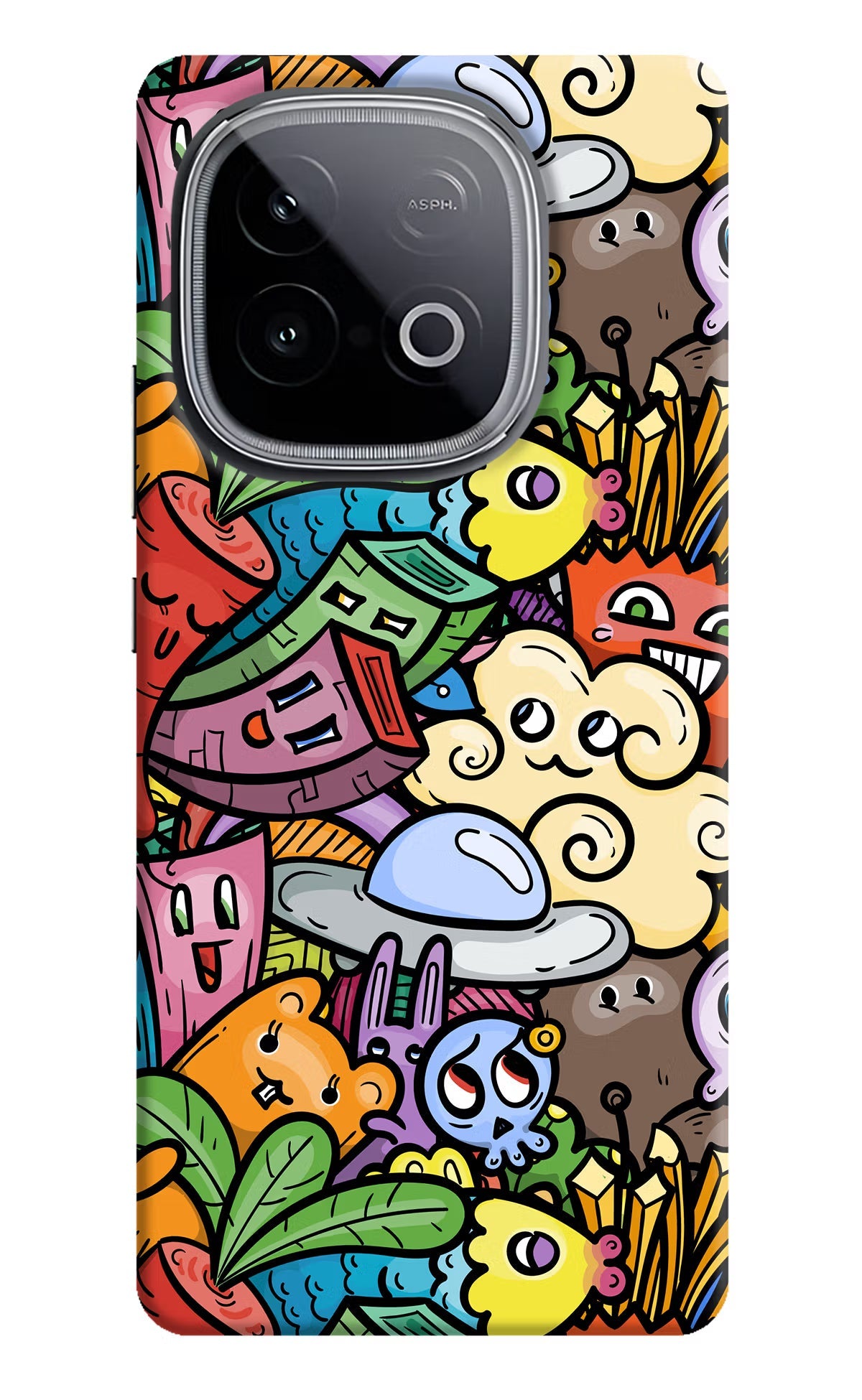 Veggie Doodle iQOO Neo 10 Back Cover