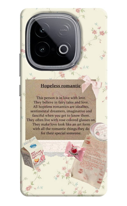 Hopeless Romantic iQOO Neo 10 Back Cover