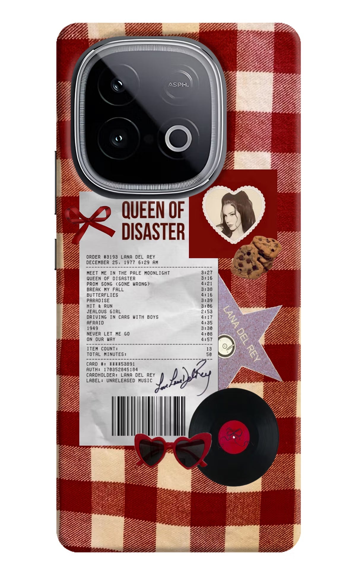 Queen of Disaster iQOO Neo 10 Back Cover