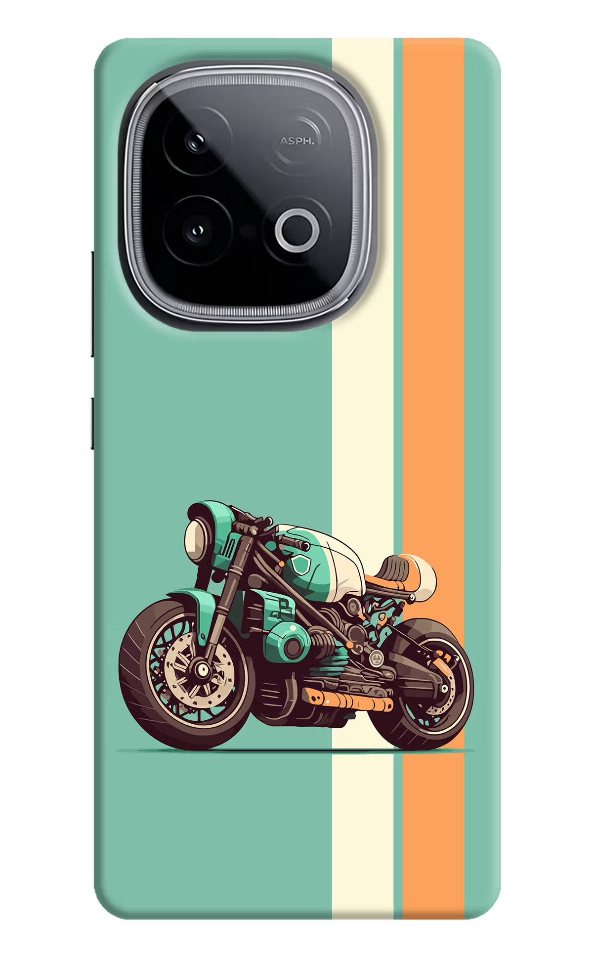 Striped Moto Drift iQOO Neo 10 Back Cover