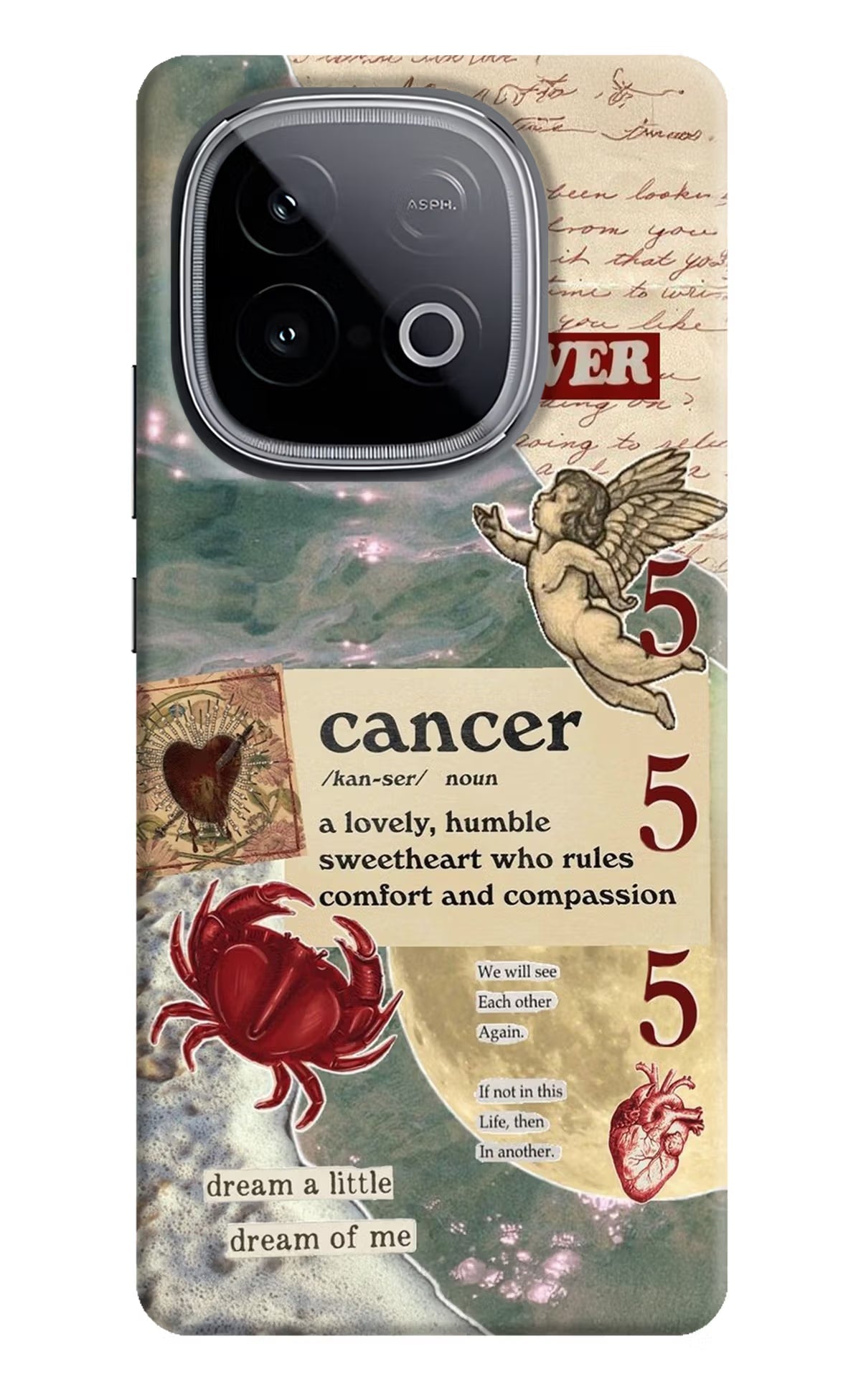 Cancer Zodiac iQOO Neo 10 Back Cover