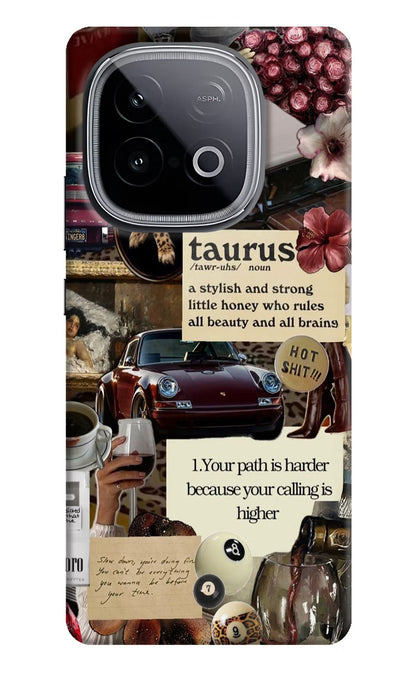 Taurus Zodiac iQOO Neo 10 Back Cover