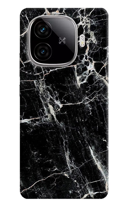 Black Marble Texture iQOO Neo 10R 5G Back Cover