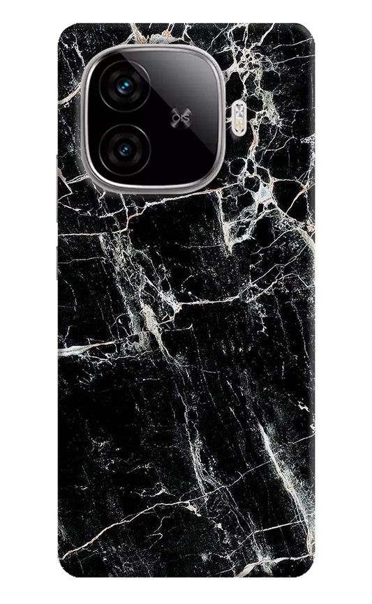 Black Marble Texture iQOO Neo 10R 5G Back Cover