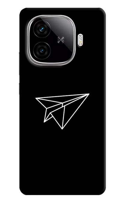 Paper Plane White iQOO Neo 10R 5G Back Cover