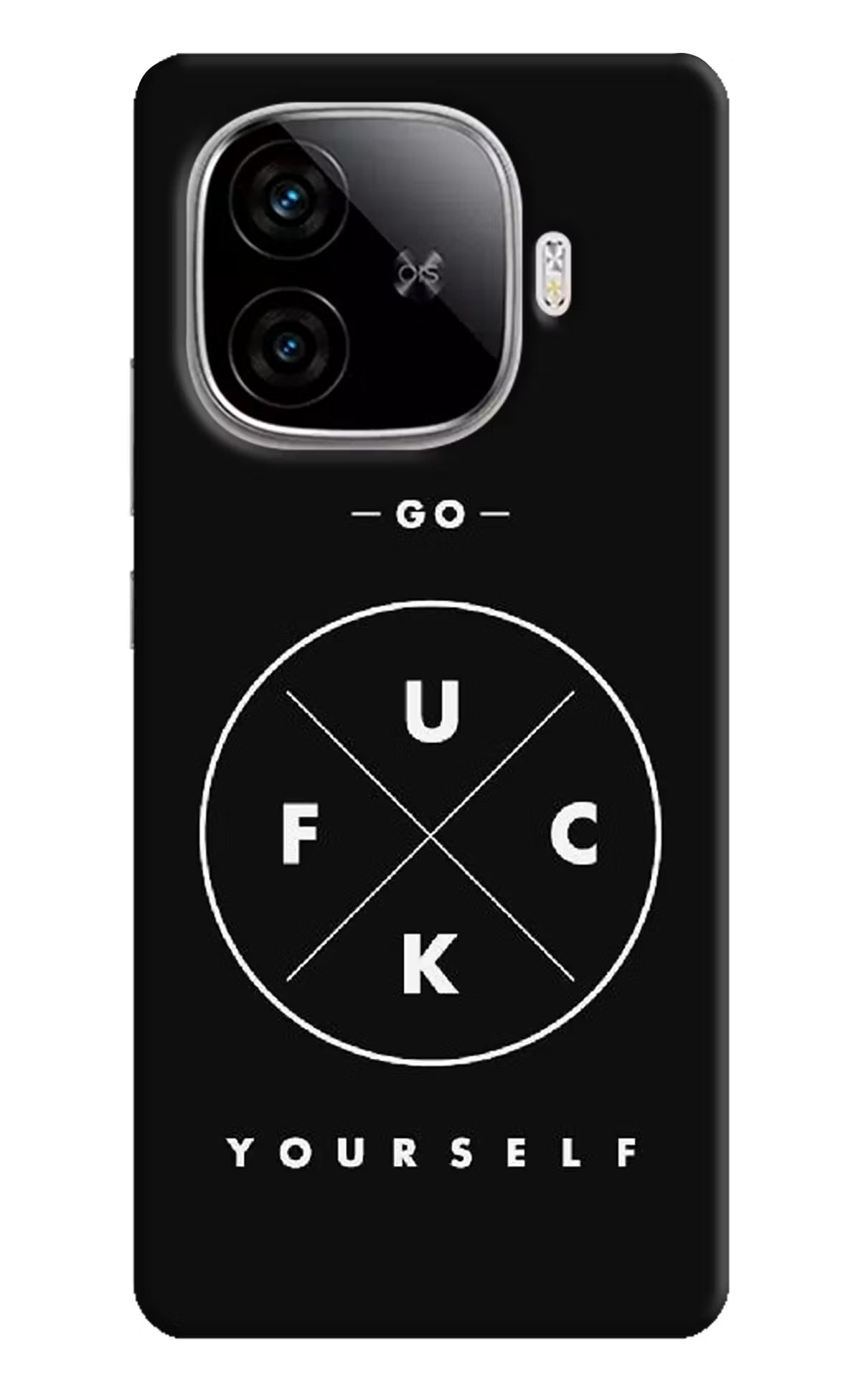 Go Fuck Yourself iQOO Neo 10R 5G Back Cover