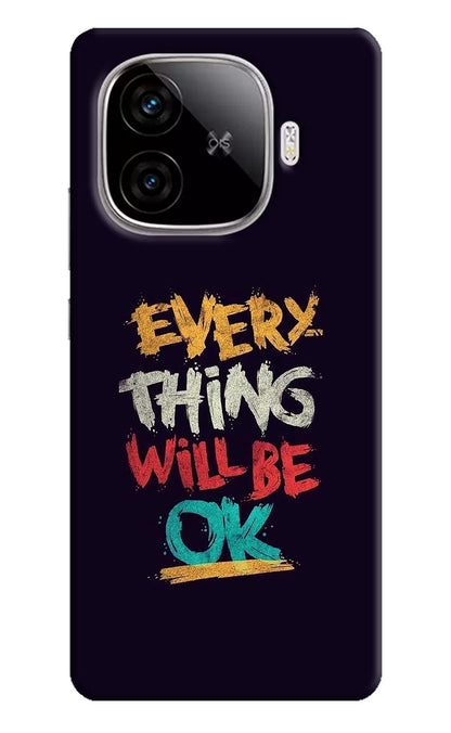 Everything Will Be Ok iQOO Neo 10R 5G Back Cover
