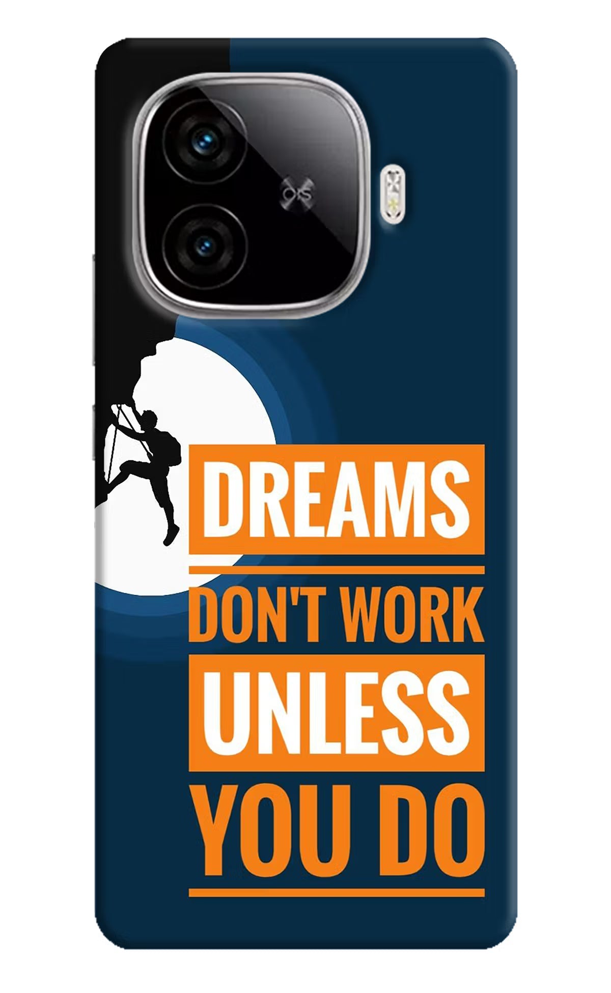 Dreams Don’T Work Unless You Do iQOO Neo 10R 5G Back Cover