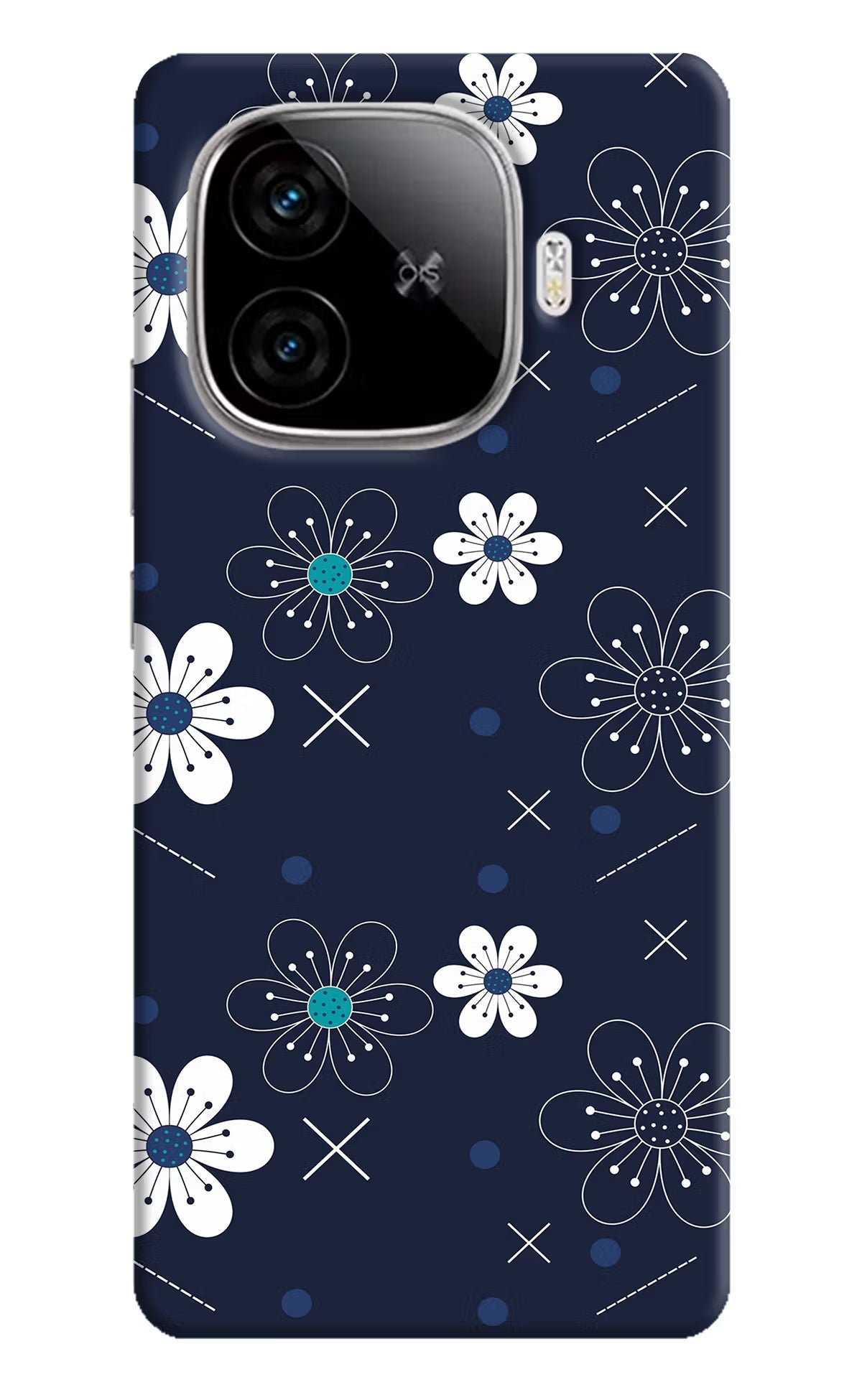 Flowers iQOO Neo 10R 5G Back Cover