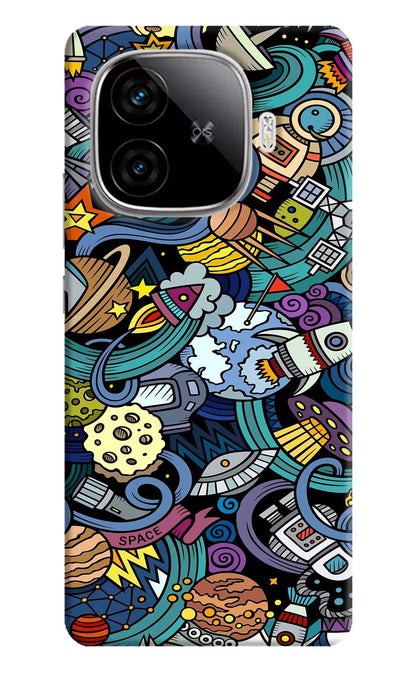 Space Abstract iQOO Neo 10R 5G Back Cover