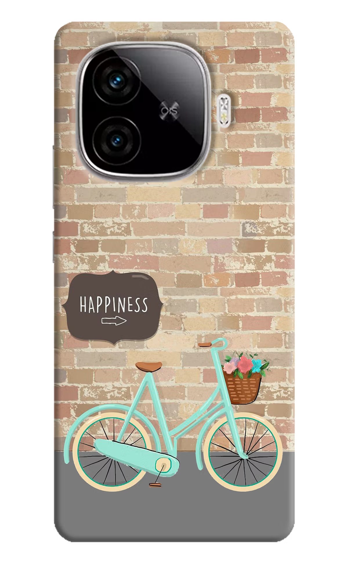 Happiness Artwork iQOO Neo 10R 5G Back Cover