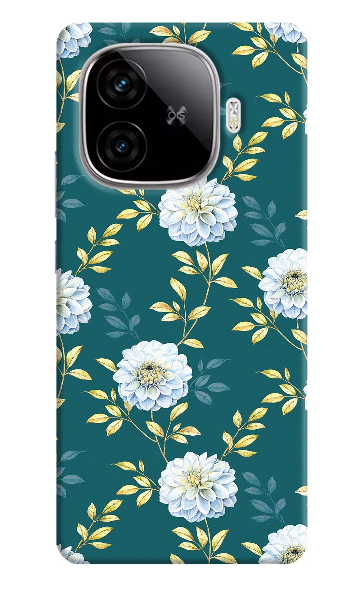Flowers iQOO Neo 10R 5G Back Cover